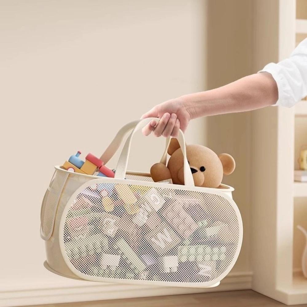 Multifunctional Storage Bag Large Capacity Laundry Basket Storage Basket  For Children Toys