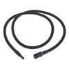 Nylon Braided Inflatable Hose Co2 Gas Passage Air Hose Line 40" Long With Quick Connector 200Psi