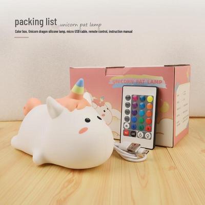 Unicorn Silicone Night Light