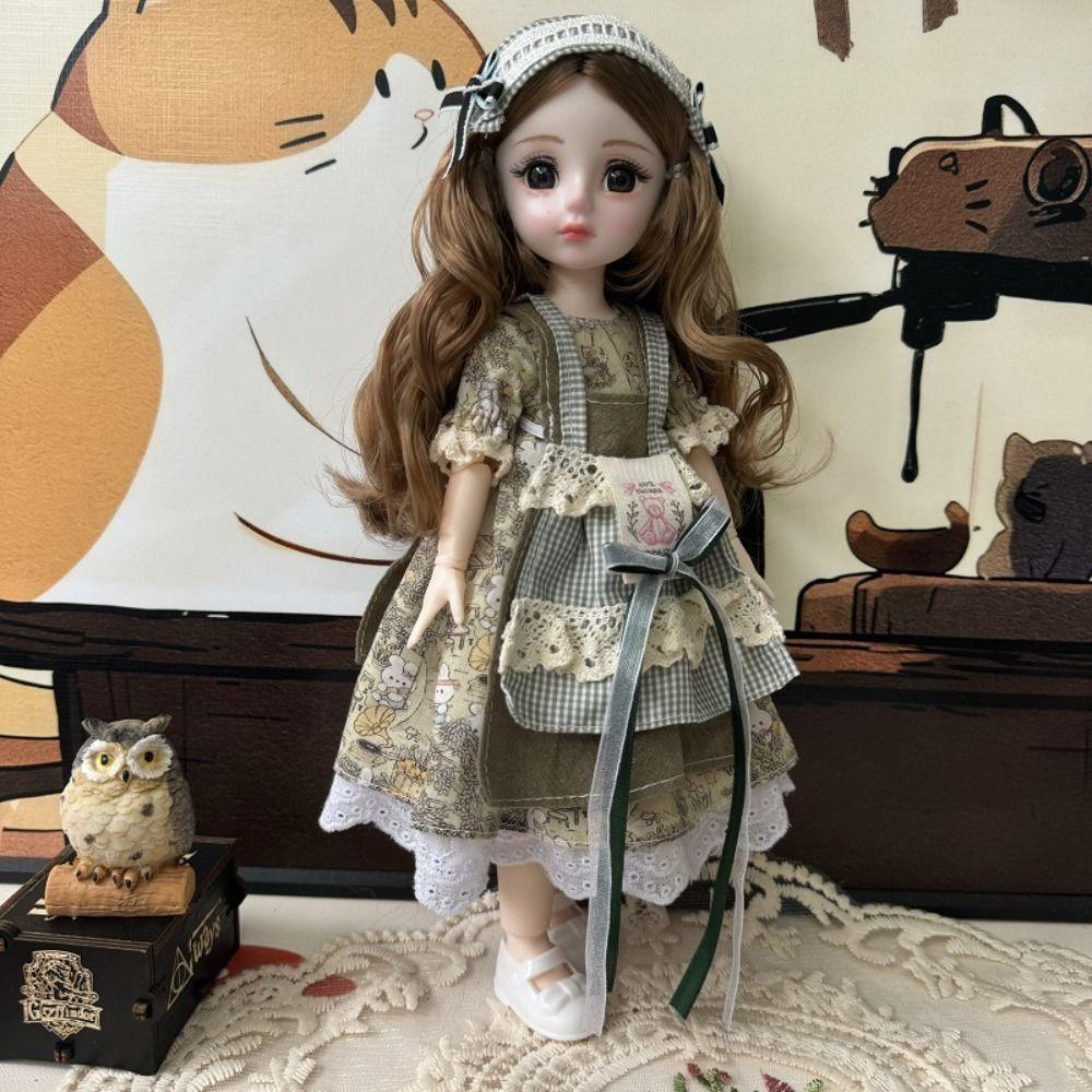 1/6 SD Princess Dress Up BJD Dolls Long Hair Princess Makeup Ball Joint Doll  Babies