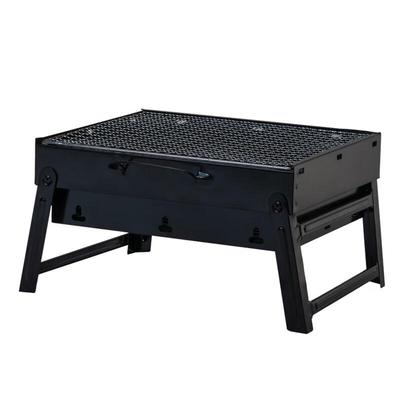 Huilingyang Portable Folding Outdoor Mini Charcoal BBQ Grill