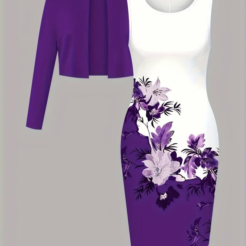 

Commuter Long Sleeve Dress Set - P 91975 M