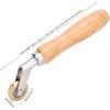 Ejoyous Welding Handheld Roller, Brass Seam Roller Tool, Membrane Material Corner Seam Press Wheel for Membrane Seams, Overlap Welding
