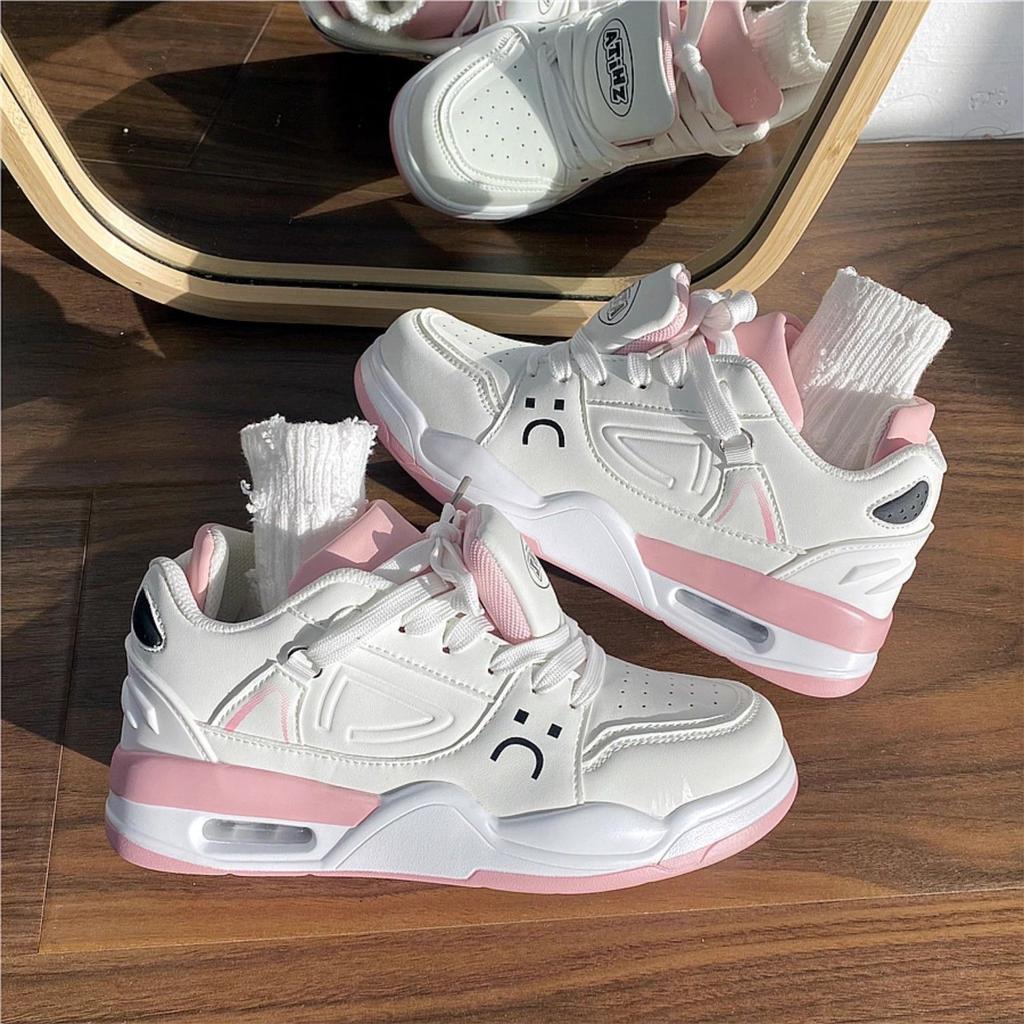 Fashion Womens Fad Retro Platform Bread Shoes Non Slip Comfort Casual Sneakers Breathable Flat Bottomed Vulcanized Shoe Zapatillas Mujer