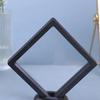 9*9*2Cm Black Pe Film Hanging Jewelry Display Suspension Box Ring Elastic Film