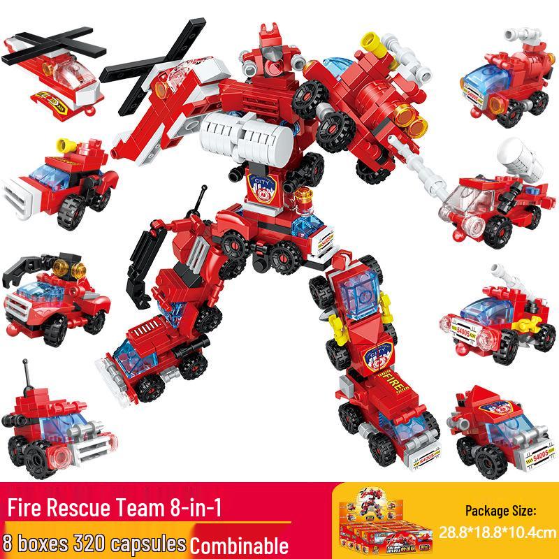 Xiaomingxing Bausteine - Kompatibel mit Lego, Pädagogisches Montagespielzeug mit kleinen Partikeln für Jungen