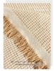 Boho Cotton Linen Tassel Tablecloth for Round Coffee & Dining Tables