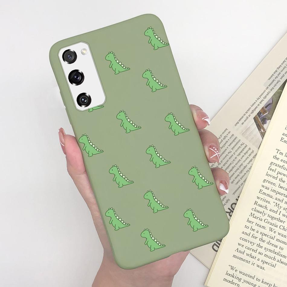 Case for Fundas Samsung Galaxy S20 FE S 20 FE S20FE Case Samsung S20 FE Phone Silicone Flower Cute Soft Back Cover Cases Bumper
