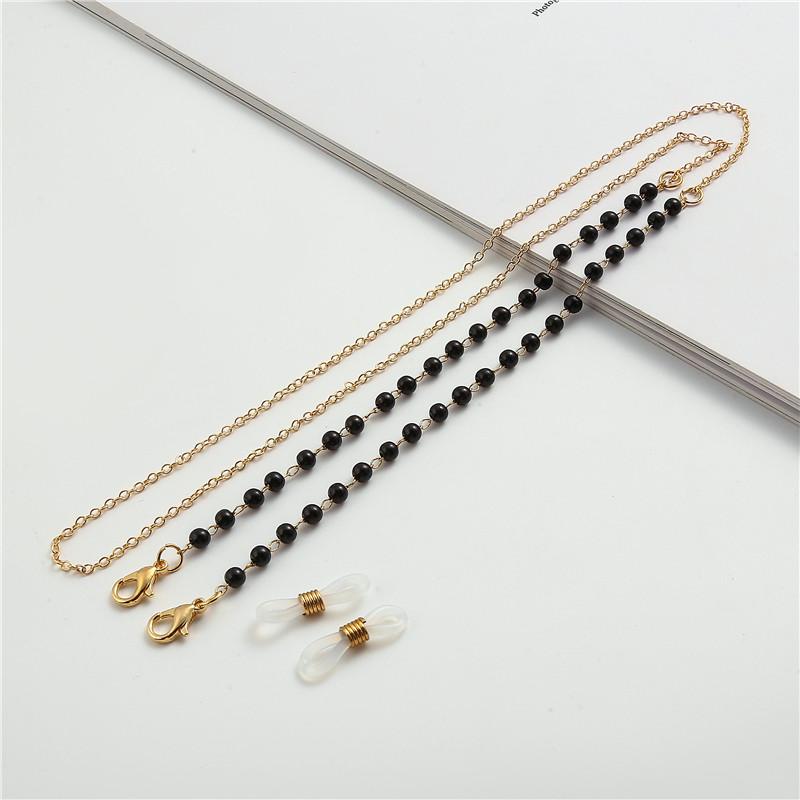 Fashion Glasses Beaded Glasses Chain For Women Summer Daisy Flower Beads Hangs Mask Strap Handmade Necklace Sunglasses Lanyard