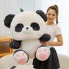 Turn Into Panda Dog Plush Toy Cartoon Stuffed Animal Doll Decoration Kids Gift