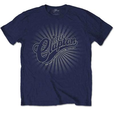 Maglietta Ufficiale da Uomo con Logo Eric Clapton Raggi