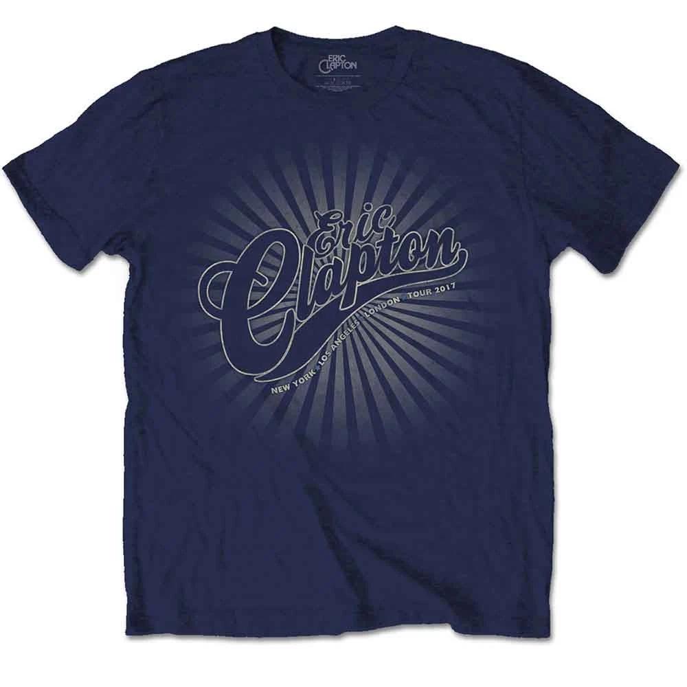 

Eric Clapton Logo Rays Official Mens T-Shirt XL