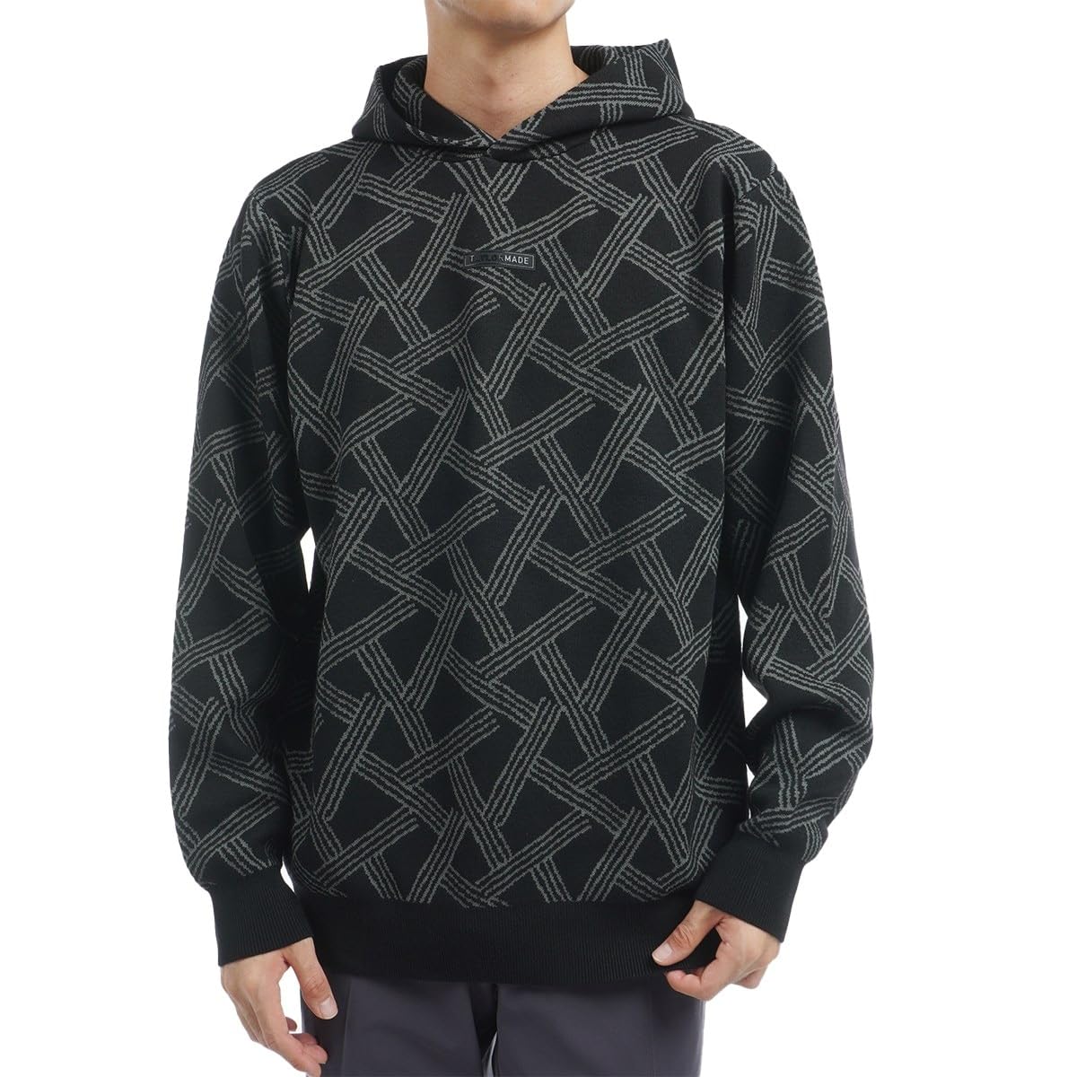 

TaylorMade Graphic Sweater Hoodie, Black, Size M, Men s, 2024FW UN347