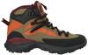 The North Face W Creston Hike Mid Fear WP, Green/TNF Black, 7.5