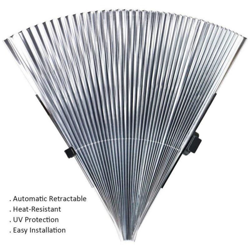 120*45Cm Car Retractable Windshield Visor Sun Shade Folding Auto Block Cover