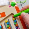Toys Toys Toys Wooden Magnetic Color and Number Maze Learning Education Color Matching Montessori Wooden for Gifts Children