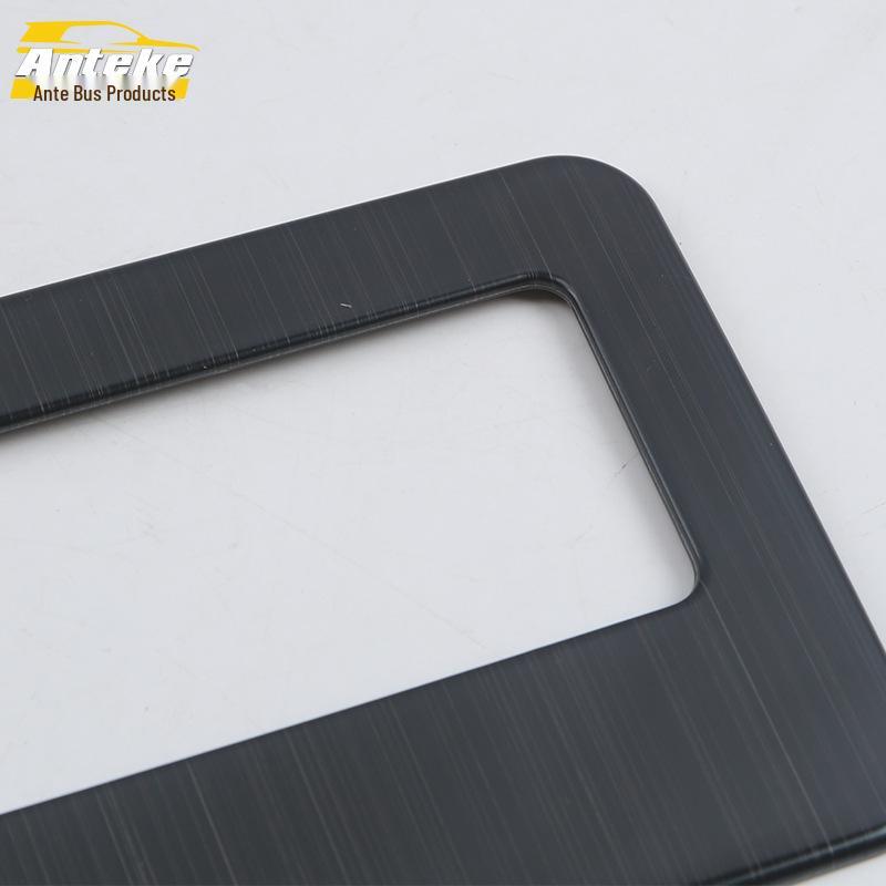 Compatible with 18 Jetour X70 Models, This Spare Tire Handle Bright Ring and Trunk Lid Handle Patch Are for Accessory Modifications.