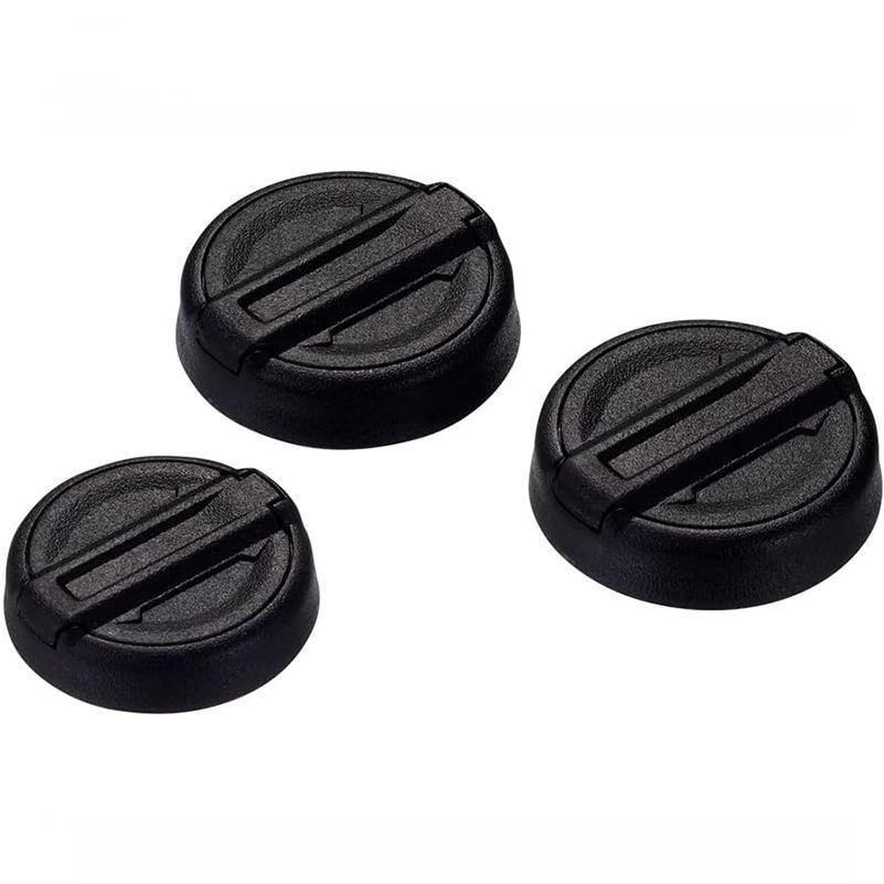 3Pcs Magnetic Keyhole Covers for Jeep Wrangler TJ JK JL Gladiator 2018-2025 Durable Decorative Sticker Easy Installation