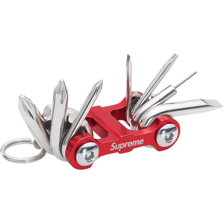 Supreme Chibi Rib Screwdriver Keychain Red One-Size