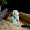 Aquariums Jizo Monk Statue for FishTank Landscaping for Shrimp Breeding Hideouts Ornaments Simple Crafts