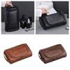 Waterproof Men Toiletry Bag PU Leather Makeup Bag Portable Cosmetic Storage Bag Women