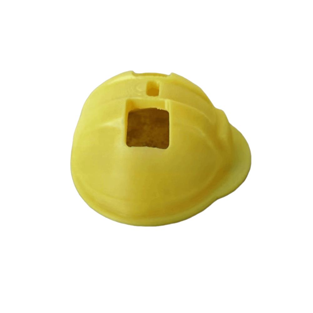 

3D Printed Doll Mask Doll Accessories Puppet Mask Funny Cosplay Mask Party Props Yellow