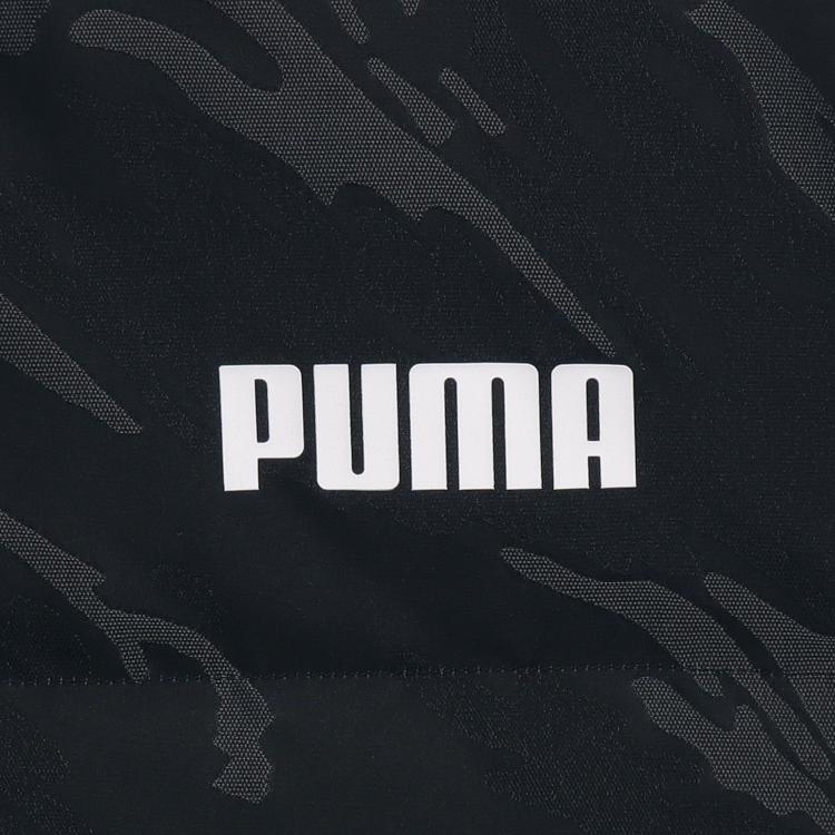 Puma Down Jacket With Side Pockets And Hood Men Outerwear Black 846320-01