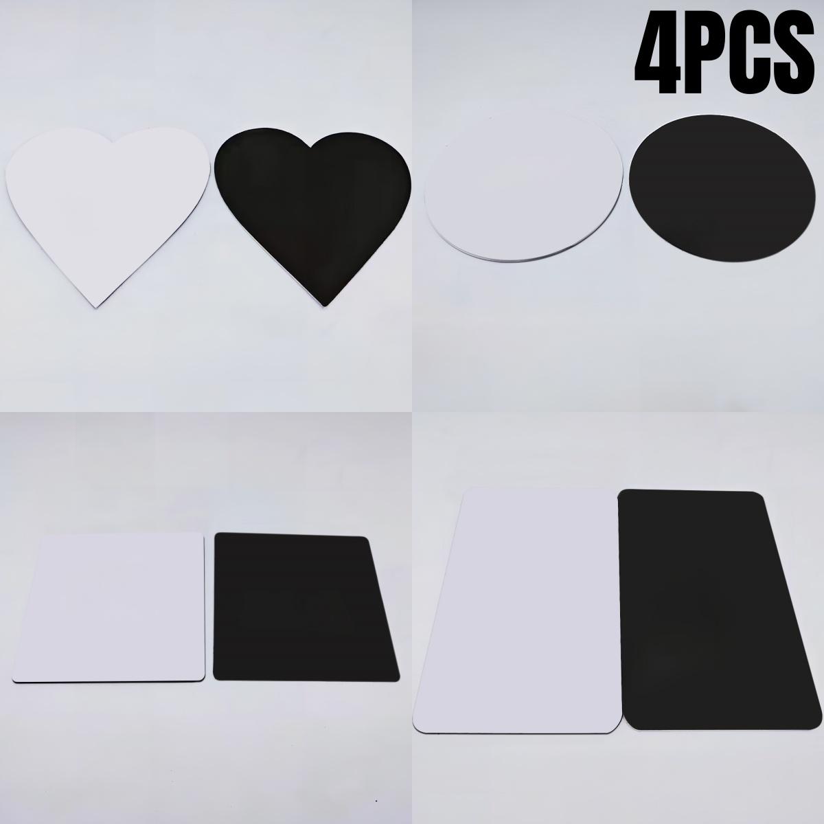 

1/4 шт. Пользовательский магнит на холодильник Сублимационная заготовка Магниты на холодильник Персонализированные для DIY Кухня Холодильник Офис Декоративные подарки