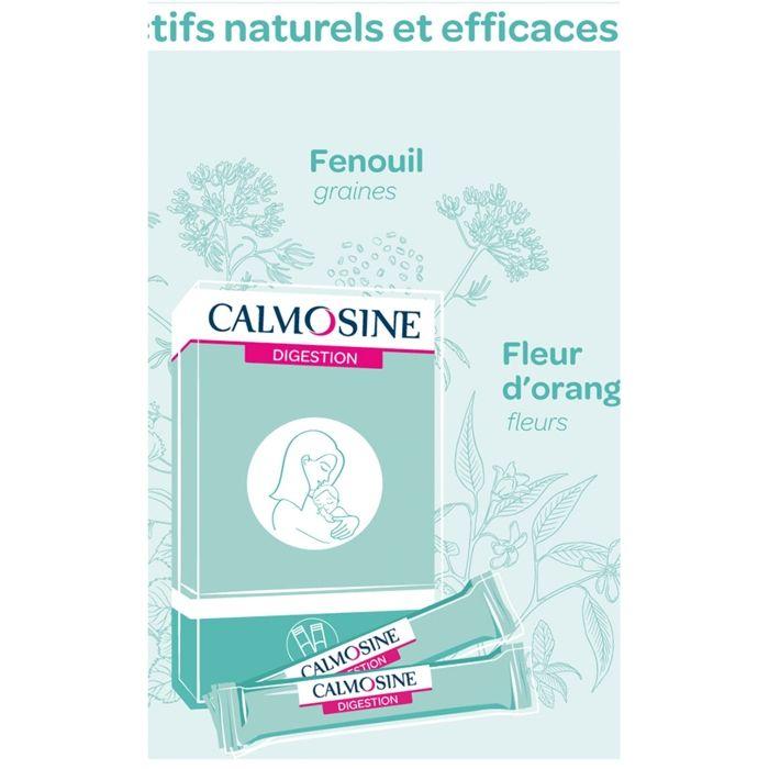 Calmosine digestion bio - boite de 12 sticks de 5 ml