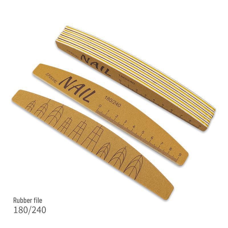 Washable Wear-Resistant Double-Sided Nail File & Buffer