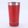 Stainless Steel Music Insulated Cup 16oz Portable Water Bottle Beer Mug Speaker Wireless Bluetooth Speaker With Bottle Opener