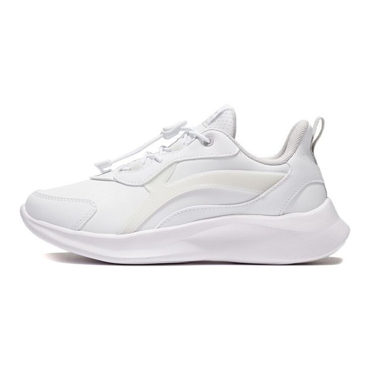 

Li Ning Детские спортивные нескользящие износостойкие повседневные кроссовки Детские повседневные кроссовки Стандартный-Белый YKCS028-11 35