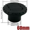 6X 60mm 75mm Air Vent Deflector Outlet Louver Rotatable Diesel Parking Heater Air Conditioner Round For Car Truck VAN Camper