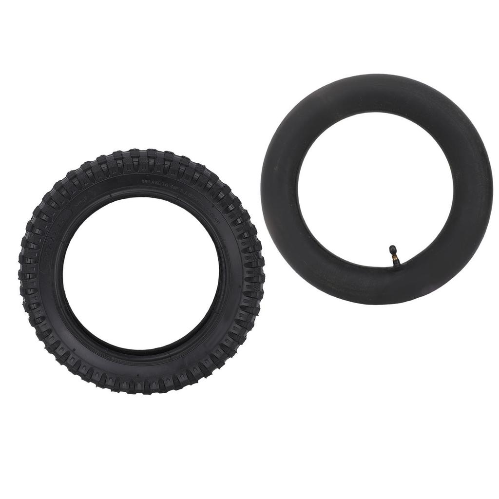 Inner Outer Tire Set 12.5x2.75 Rubber Dirt Bike Inner Tube Outer Tyre Set for 49ml Motorcycle