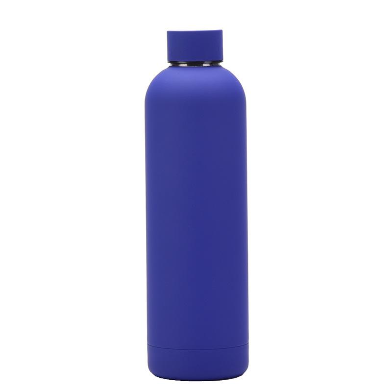 

750Ml Double-Layer 304 Stainless Steel Thermos Cup Water Bottle Large-Capacity Outdoor Sports Matte Water Cup 750ML сапфир синий
