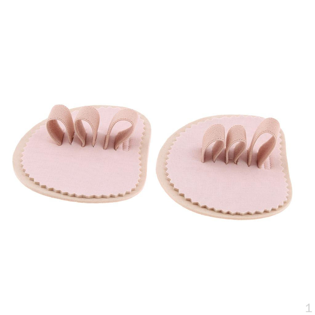 2 Pieces Cuttable Toe Straightener Pad Overlapping Crooked Stretcher