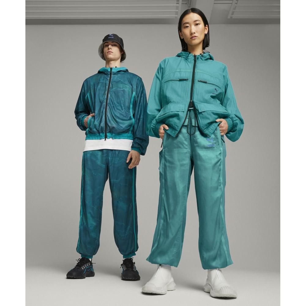 Puma Pantaloni Reversibili Puma X Cochet   Albastru Verde  538808 77