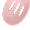 2Pcs Hollow Draining Hole Strainer Spoon Silicone Skimmer Protect Cookware Non Stick  Spoon  Kitchen