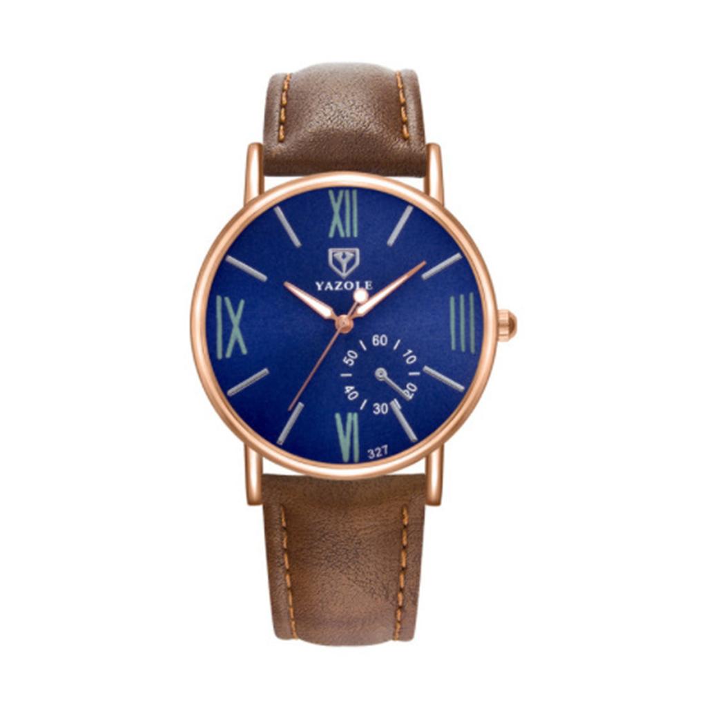 Men's Waterproof Luminous Running Alarm Clock Watch