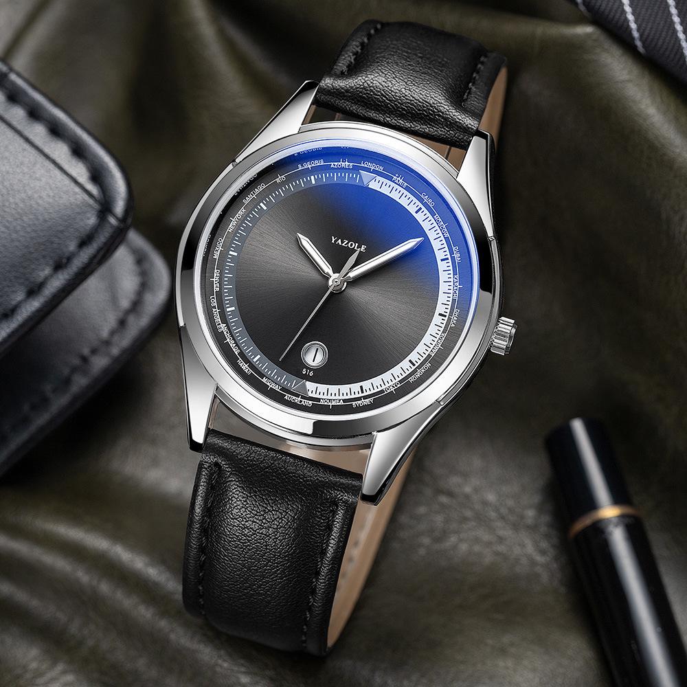 Yazole 516 Men's Luminous Waterproof Quartz Watch