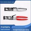 Bendable Hose Clamp Pliers for Straight Throat and Wire Clips