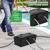 Outdoor Electrical Box Waterproof Weatherproof Connection Box 6 Cable Entry Ports, Extension Cord Cover Protect Power Strip Time