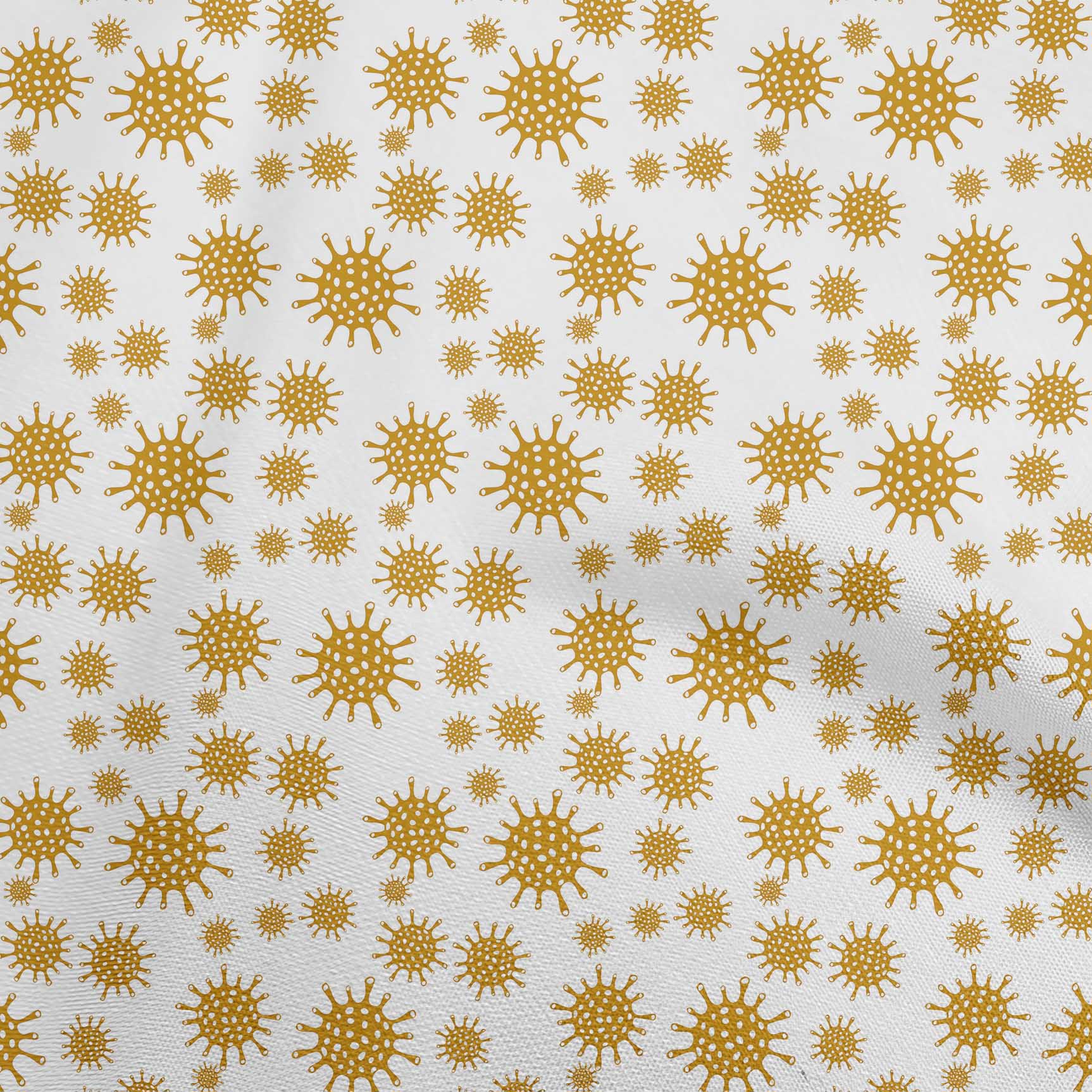 

oneOone Cotton Flex Maroon Тканина для медичного одягу Тканина з принтом Тканина у дворі 40 дюймів 42 Inch Wide - Viscose Chiffon жовтий