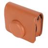 Für     Kameratasche Retro PU-Leder Schutzhülle für     für       Kamera mit abnehmbarem Schultergurt