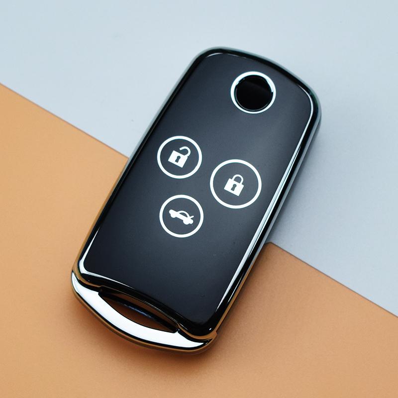 TPU Shell Fob For Honda HRV Jazz Accord Pilot Acura Spirior Fit Odyssey CRV CR-V 2012 2013 Car Flip Key Cover Case Accessories