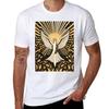 The Holy Spirit Linocut Art Tshirt Minimalist Casual Short Sleeve Top Tshirt