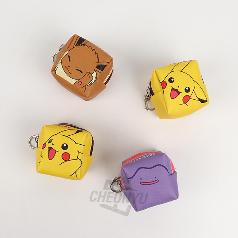 [Pokemon] Pokemon Keychain Cube Pouch (Random Delivery)