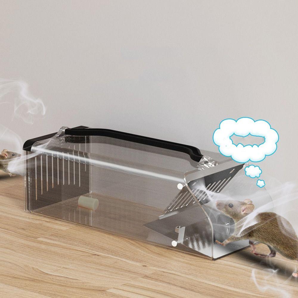 Smart Mechanism Continuous Mouse Catcher High Sensitive Pedal Rat Cage Bedroom Placement