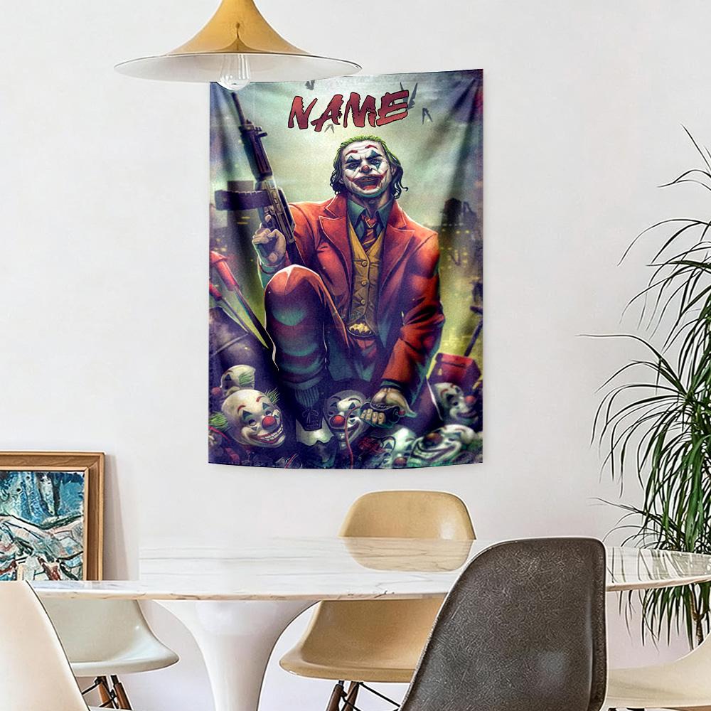Like Warner Bros Movies Custom Your Name Wall Decor Tapestry Art For Pet Memorial Birthdaywedding Party Backdrop Family Gift