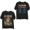 Ανδρικό/Γυναικείο T-Shirt Def Leppard: Υστερία '88 (Back Print) (X-Large)